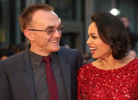 Rosario Dawson and Danny Boyle at the In Trance London Premiere