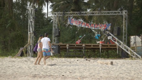 Heineken_il palco per il concerto