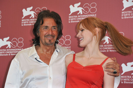 Al Pacino e Jessica Chastain a Venezia 68 per Wild Salome