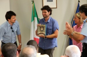 Davide Del Degan premiato dai detenuti del carcere di Trieste