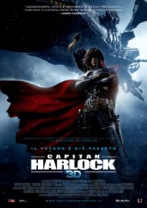 Capitan Harlock 3D_locandina