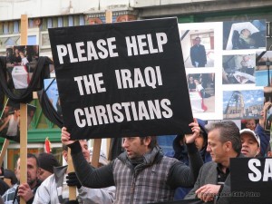 Iraq-Christian-protest