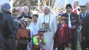 Pope Francis in Bolivia