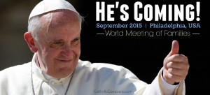 Pope Francis_World Meeting of Families 2015