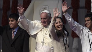 Pope Francis in South America