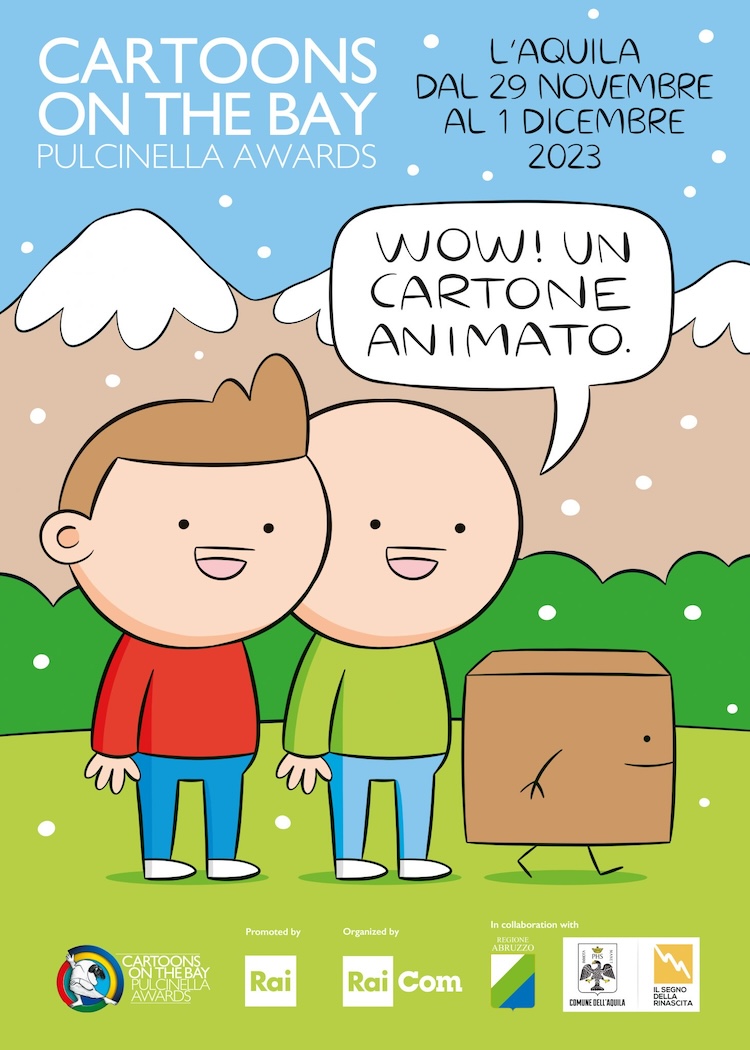 Cartoons on the bay 2023_Winter Edition_Locandina