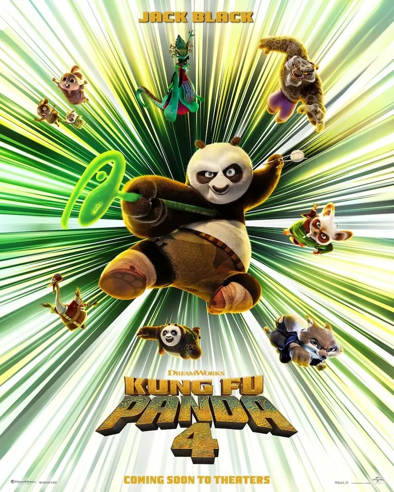 Kung Fu Panda 4_locandina originale