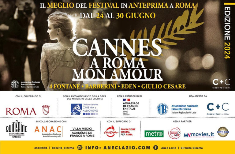 Cannes a Roma Mon Amour_Dal 24 al 30 Giugno