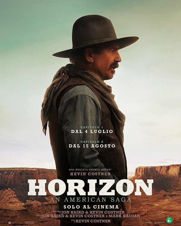 Horizon An American Saga locandina italiana