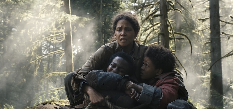 Anthony B. Jenkins as Samuel, Halle Berry as Momma and Percy Daggs IV as Nolan in Never Let Go. Photo Credit: Courtesy of Lionsgate