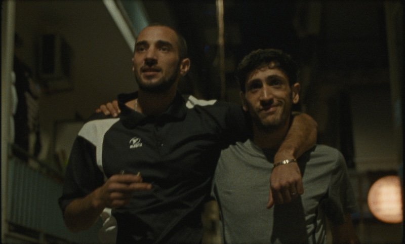 I due protagonisti Mahmoud Bakri ed Aram Sabbah