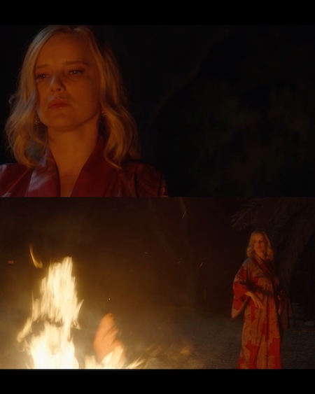 Joanna Kulig bagnata di fuoco, grazie allo sguardo sapiente di Valentina Caniglia.